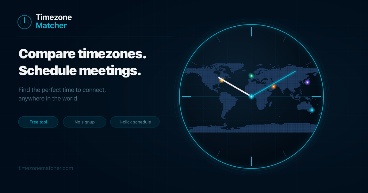 TimezoneMatcher preview